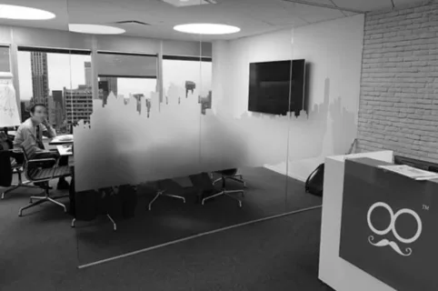 Mashbooth photo booth rentals office entrance | Mashbooths Modern Photo Booth Rentals