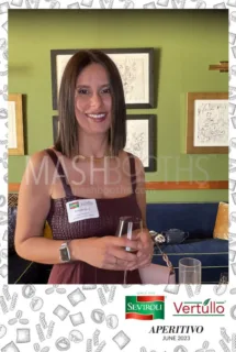 Roaming Photo Booth rental in NYC Seviroli | Mashbooths Modern Photo Booth Rentals