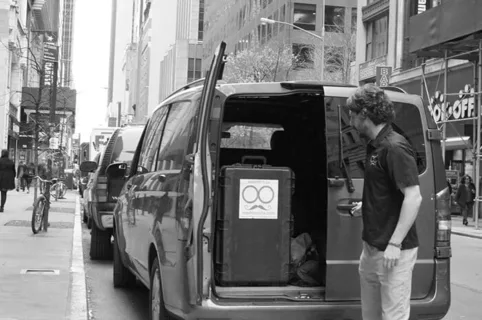 Loading in Mashbooth photo booth | Mashbooths Modern Photo Booth Rentals