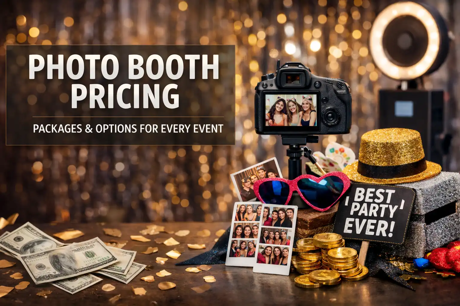 Photo booth pricing packages for events in New York City | Mashbooths Modern Photo Booth Rentals