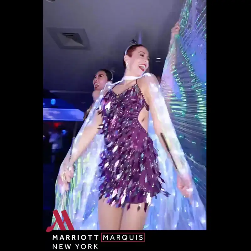 360 photobooth rental nyc-Marriott | Mashbooths Modern Photo Booth Rentals Photo booth experience at Marriott Marquis Times Square New Year's Eve celebration