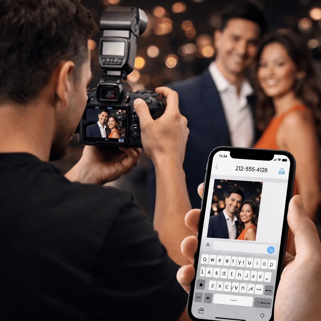 corporate event photography nyc | Mashbooths Modern Photo Booth Rentals event photography with live social sharing at corporate event NYC