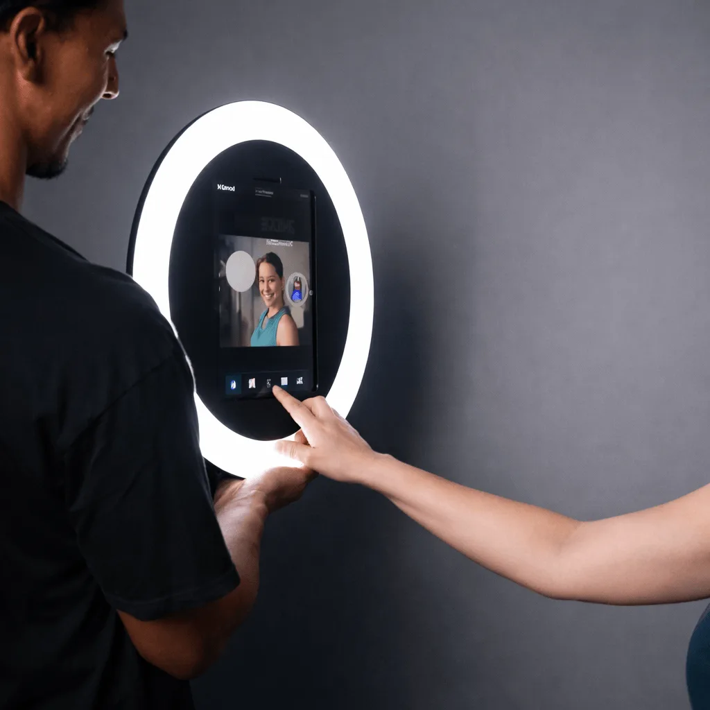 roaming photobooth | Mashbooths Modern Photo Booth Rentals roaming photobooth for private party in nyc